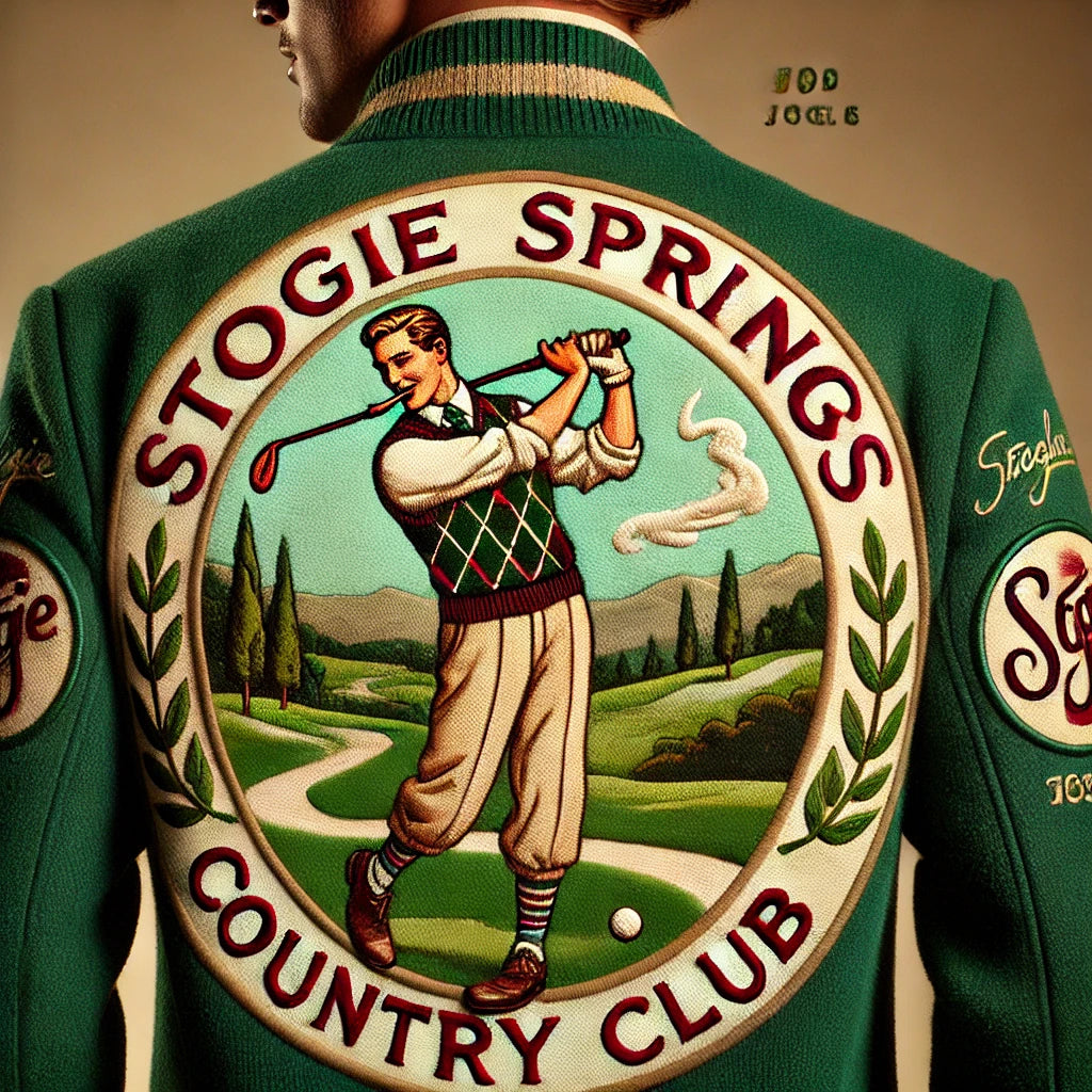 Stogie Springs "Heritage Club" Varsity Jacket – A Timeless Classic